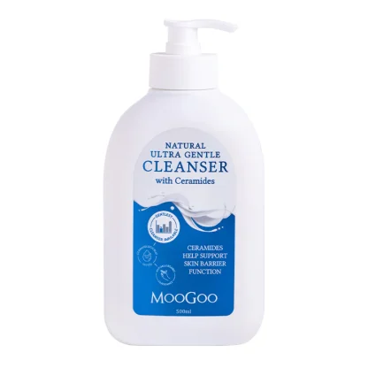 Moo Goo Ultra Gentle Cleanser for sensitive and eczema skin types